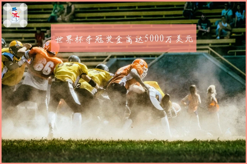 世界杯夺冠奖金高达5000万美元